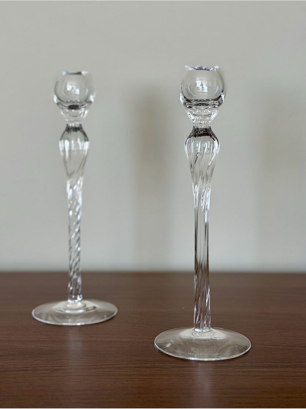 Lenox Crystal Candlesticks